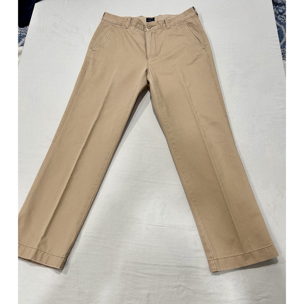 J Crew‎ Bleeker Twill Chino Pants Dusty Khaki Mens 31X30